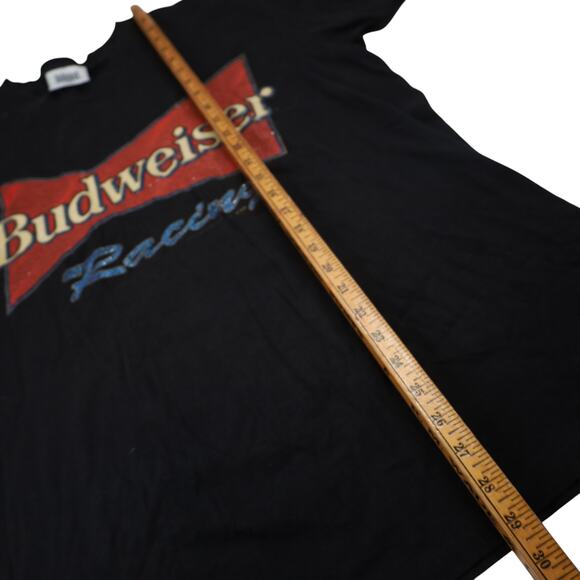 Vintage Budweiser Racing Graphic T Shirt - Picture 8 of 9